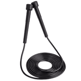Professional Skipping Rope 2.8m PVC Jump Rope for Men Women Adult Fitness Black
