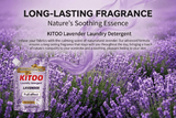 Kitoo Lavender Liquid Detergent 16.9fl oz Stain Removal Laundry Soap