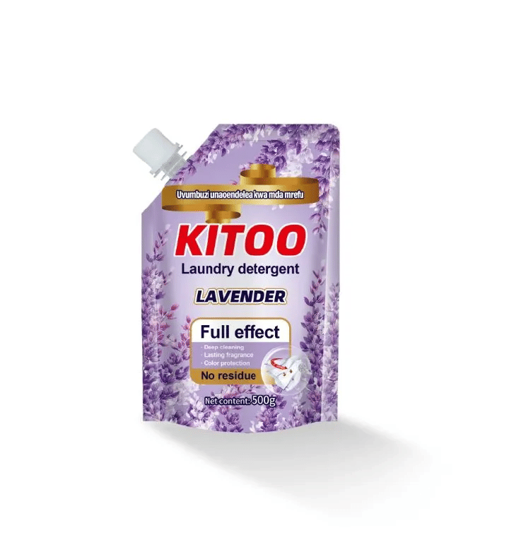 Kitoo Lavender Liquid Detergent 16.9fl oz Stain Removal Laundry Soap