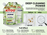 Kitoo Jasmine Liquid Detergent 16.9fl oz Stain Removal Laundry Soap
