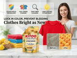 Kitoo Lemon Laundry Detergent 16.9fl oz Deep Clean Liquid Stain Remover Yellow