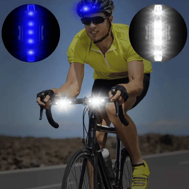 Bike Light LED Taillight USB Rechargeable Portable Cycling Safety Light Red