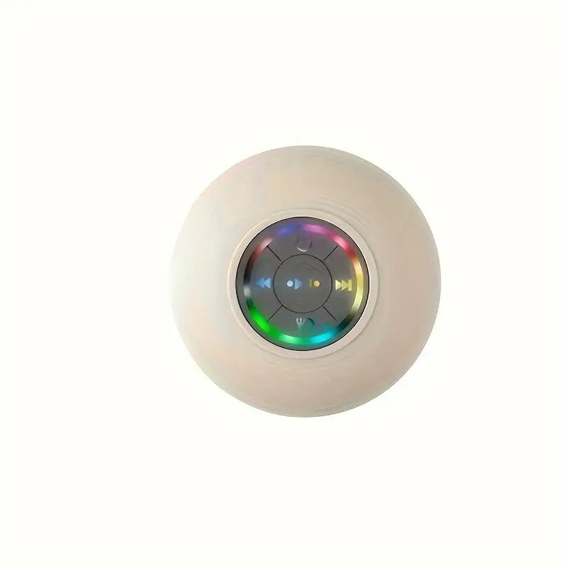 IPX4 Waterproof Mini LED Bathroom Speaker, USB Charging, 5.0 Surround Sound