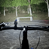 LED USB Rechargeable Bike Headlight And Taillight Set Handlebar Mount High Brightness For Night Riding