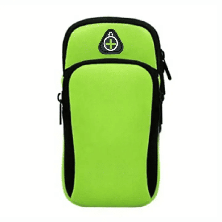 Universal 6.5'' Zippered Multi-Compartment Arm Bag for Fitness Outdoor Activities