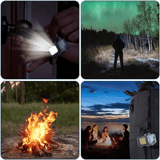 USB Plasma Arc Lighter 3 Modes Flashlight Windproof Waterproof Rechargeable for Camping