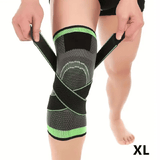 Adjustable Compression Knee Protector Strap for Basketball Running Nylon M/L/XL