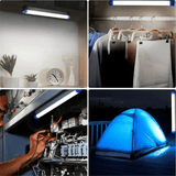 32cm Compact LED Lantern Rechargeable USB Camping Emergency High Brightness Magnetic Base