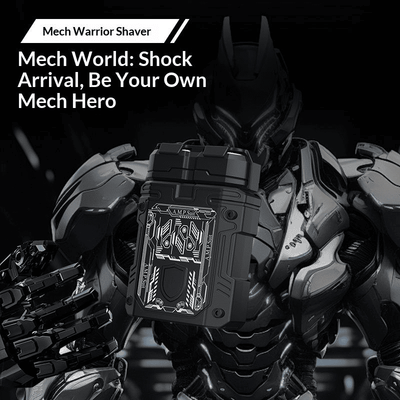Mecha-Tech Magnetic Attachment Electric Shaver Portable Beard Trimmer