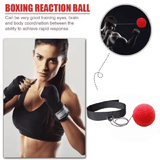 Boxing Training Ball With Headband Reflex Punching Ball For Reaction Practice
