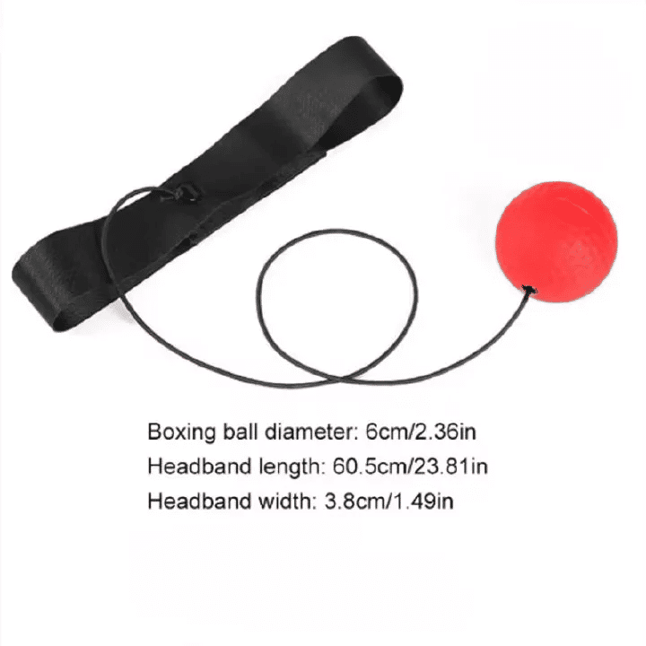 Boxing Training Ball With Headband Reflex Punching Ball For Reaction Practice