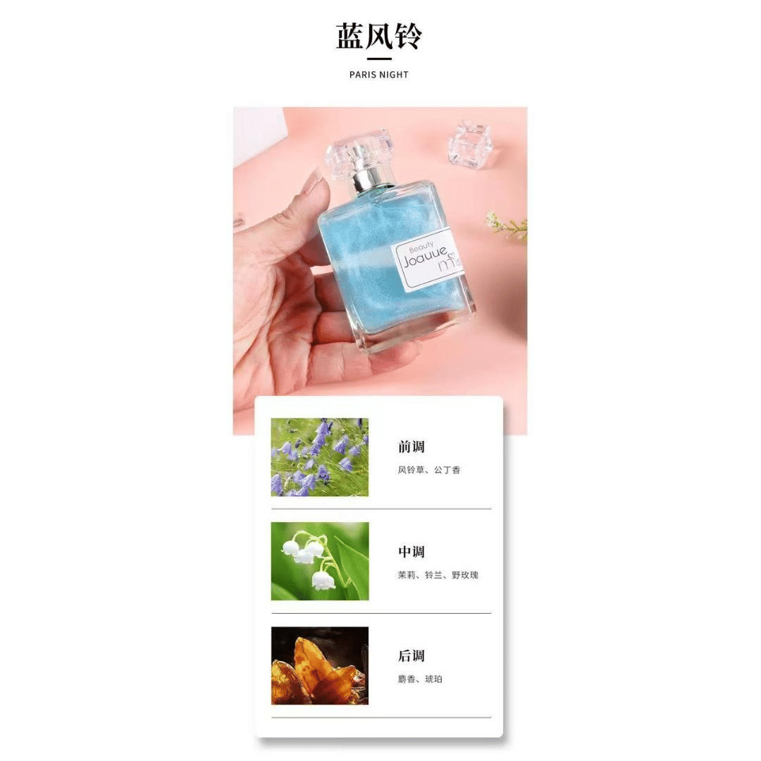 Liusand Floral Eau de Parfum 50ml Long Lasting Spray