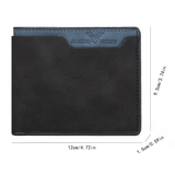 Generic Men's Leather Multifunctional Folding Wallet with Card Holder