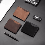 Generic Men's Leather Multifunctional Folding Wallet with Card Holder