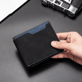 Generic Men's Leather Multifunctional Folding Wallet with Card Holder
