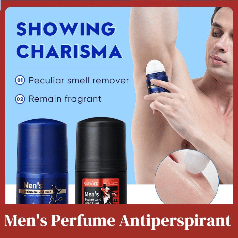 SADOER 2in1 Men's Perfume Deodorant Cool Ocean Bead Fluid 50ml