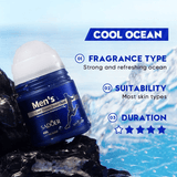 SADOER 2in1 Men's Perfume Deodorant Cool Ocean Bead Fluid 50ml
