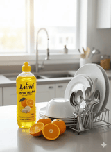Luna Fruity Orange Dish Wash 500ml Liquid Detergent Orange Fragrance Scent