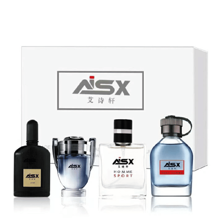 4PCS Men Perfume Gift Set 4 Different Scents Eau De Parfum