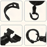 Bike Auxiliary Rearview Mirror Handlebar Mount 360 Degree Adjustable Wide Angle Cycling Mirrors
