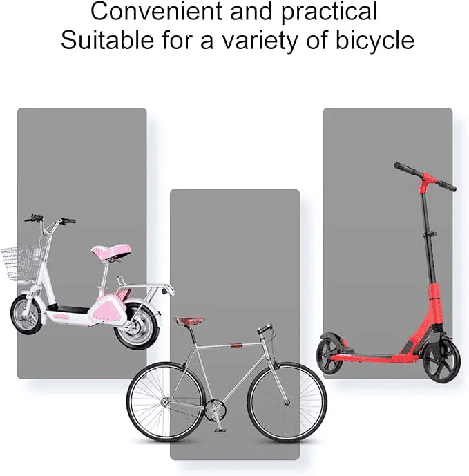 Bike Auxiliary Rearview Mirror Handlebar Mount 360 Degree Adjustable Wide Angle Cycling Mirrors