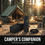 10x HD Monocular Telescope 3-Piece Set Smartphone Compatible with Phone Clip & Tripod Waterproof Pocket Scope for Hunting Camping Bird Watching Travel