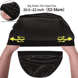Premium 3-Piece Silky Durag Set: Long Tail Headwrap for Perfect 360 Waves
