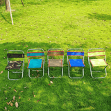 Folding Bench Mazza Outdoor Thick-Backed Fishing Chair Portable Train Station Queue Chair