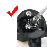 Spinning Wheel Fishing Reel 200 Fold Electroplated Sea Rod Handwheel Blue
