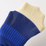 4-Pack Non-Slip Football Socks: Breathable Towel Bottom Sports Performance Socks for Men & Women (Size 6-11 US)