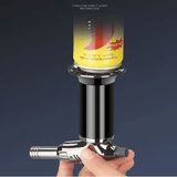 Refillable Metal High Temperature Three Flame Direct Spray Gun Welding Torch Windproof Lighter