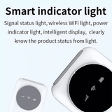 Portable 4G LTE MIFI Hotspot Router, 3200mAh Battery, 150Mbps, 10 Users
