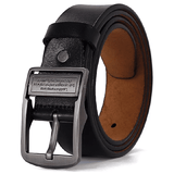 Men's Needle Buckle Belt Retro Casual Business PU Leather Minimalist Design 47-51 Inch