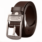 Men's Needle Buckle Belt Retro Casual Business PU Leather Minimalist Design 47-51 Inch