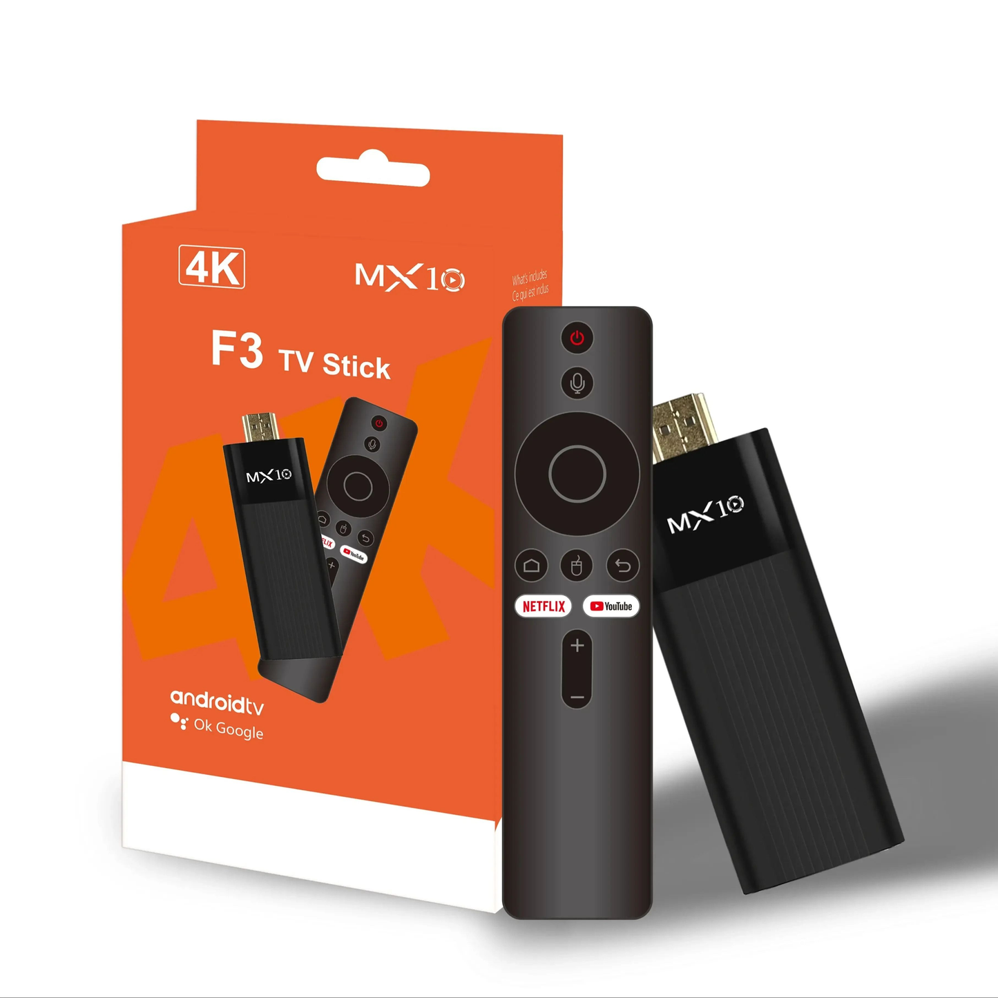 H618 Android 13 4K HD Smart TV Stick Dual-Band WiFi Streaming