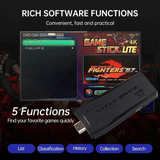 4K HD Retro Video Game Console Stick: 64GB Storage, 20000+ Classic Games
