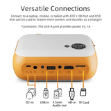 Native 1080P Portable Projector 2999-4999 Lm WiFi Bluetooth Auto Focus