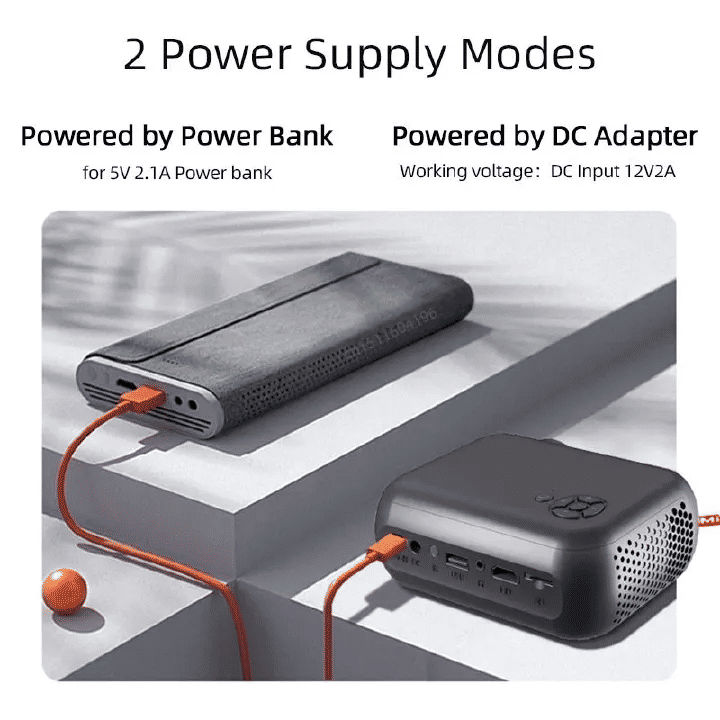 Native 1080P Portable Projector 2999-4999 Lm WiFi Bluetooth Auto Focus