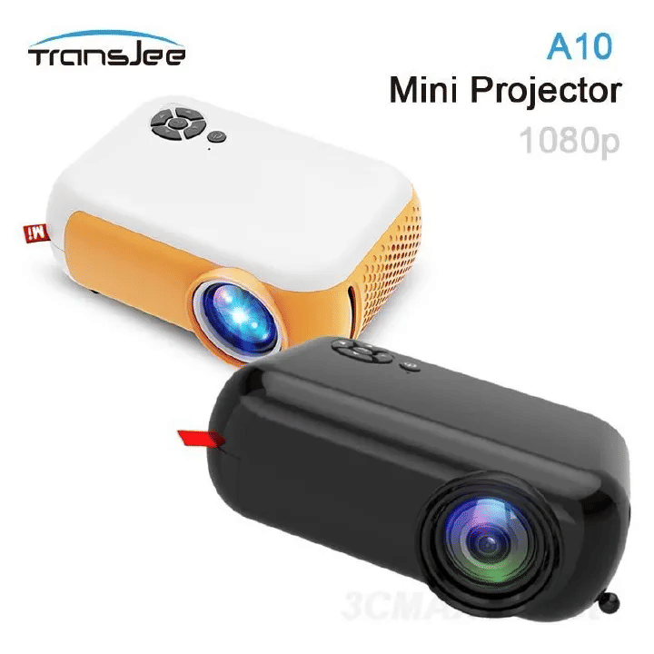 Native 1080P Portable Projector 2999-4999 Lm WiFi Bluetooth Auto Focus