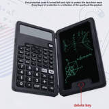 Portable Foldable Scientific Calculator 12-Digit Display 5 Inch Writing Tablet