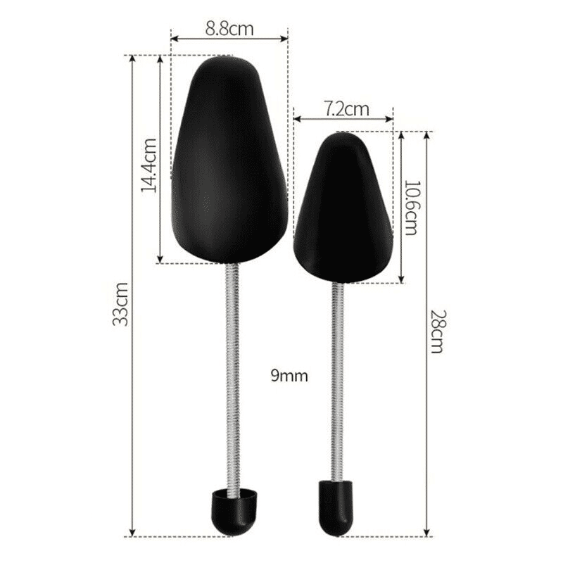 Generic Adjustable Plastic Boot Trees Shoe Stretcher 1 Pair