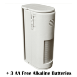 Portable PIR Motion Sensor Alarm Chime with Battery Powered Detector