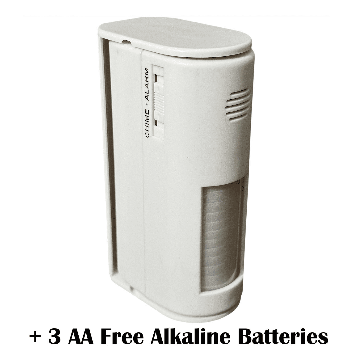 Portable PIR Motion Sensor Alarm Chime with Battery Powered Detector