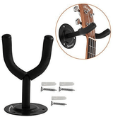 Generic Metal Wall Mount Guitar Hanger Hook with Foam Black
