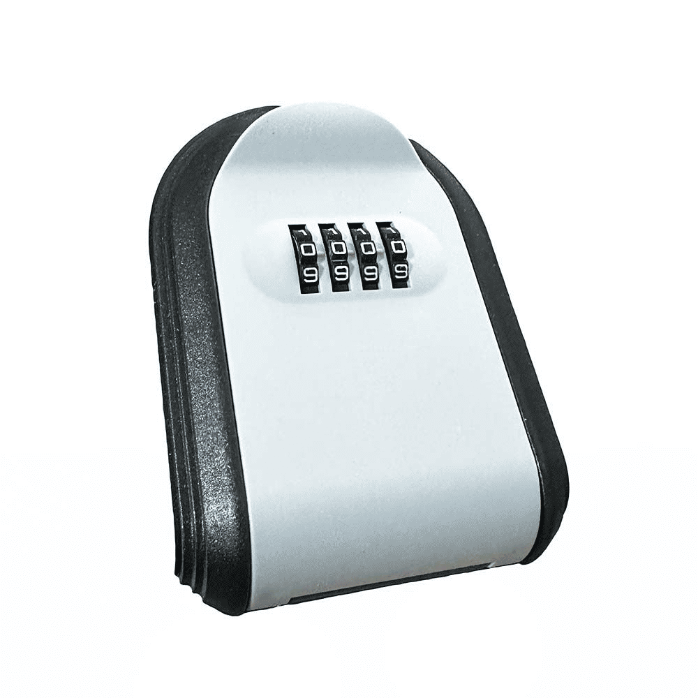 Plastic 4-Digit Resettable Combination Key Safe Lock Box