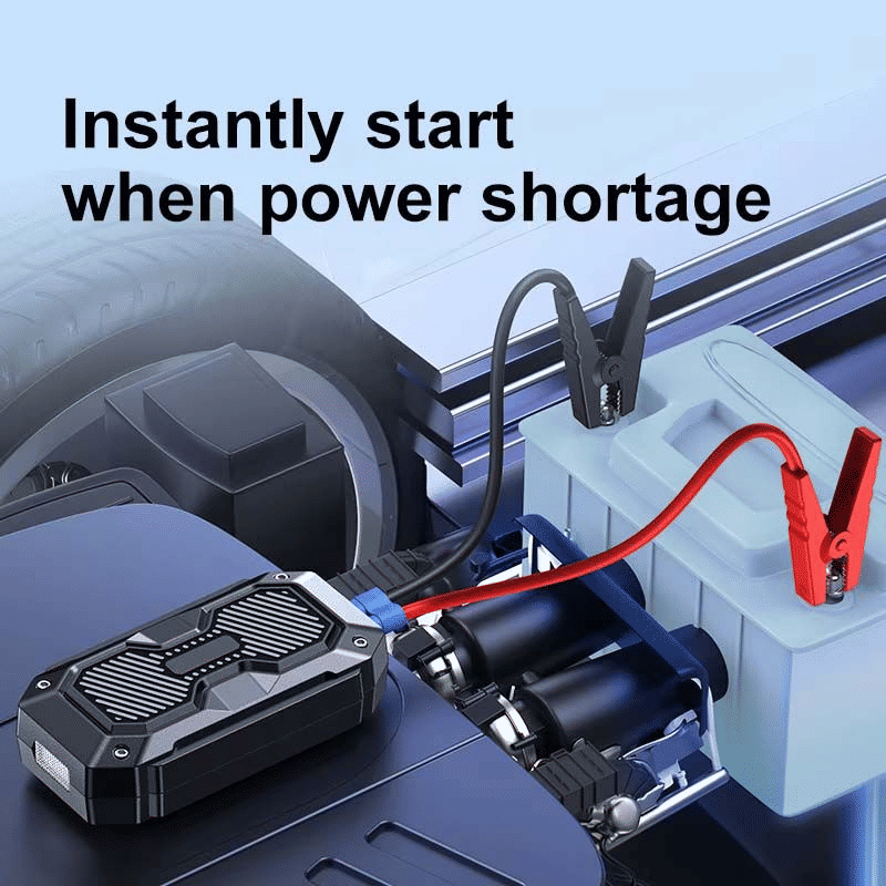 Generic 3-in-1 6000mAh Portable Car Jump Starter Power Bank