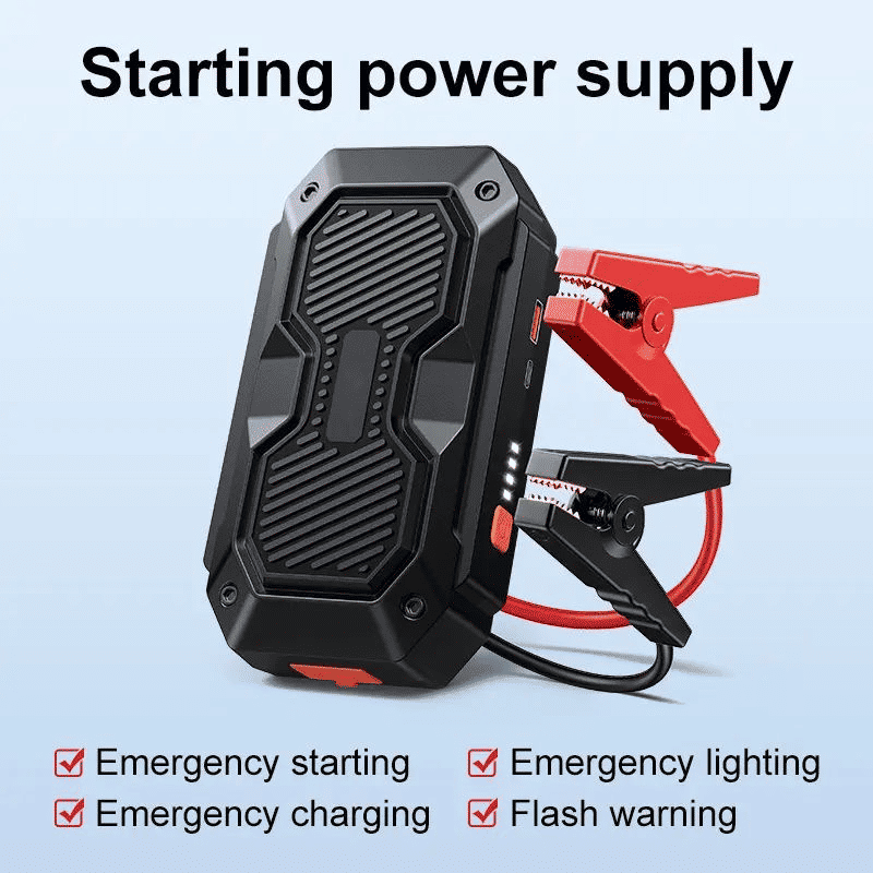 Generic 3-in-1 6000mAh Portable Car Jump Starter Power Bank