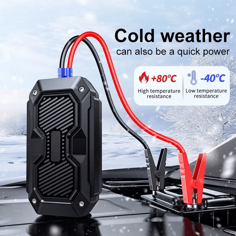 Generic 3-in-1 6000mAh Portable Car Jump Starter Power Bank