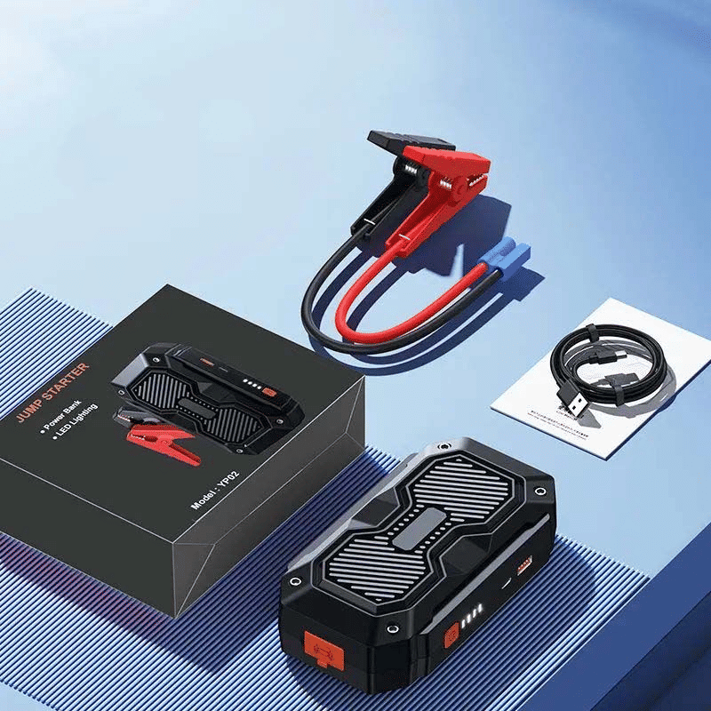 Generic 3-in-1 6000mAh Portable Car Jump Starter Power Bank