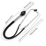Mechanics Cylinder Stethoscope Engine Diagnostic Tool Stainless Steel Probe